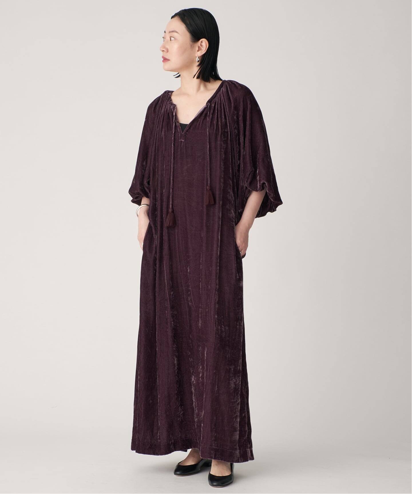 BENARAS by CITRUS ベナラス バイ シトラス Velvet star Dress BE25061