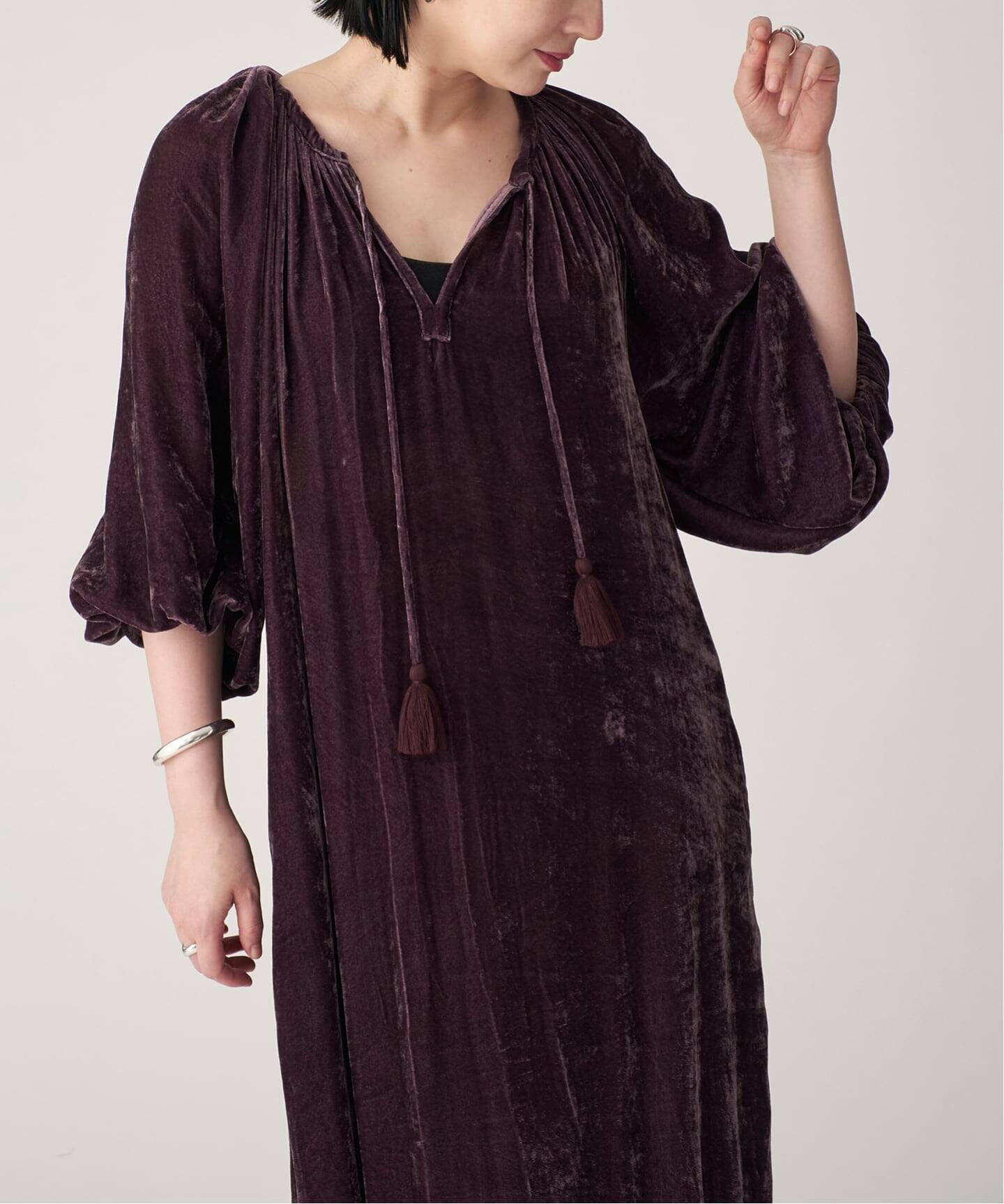 BENARAS by CITRUS ベナラス バイ シトラス Velvet star Dress BE25061