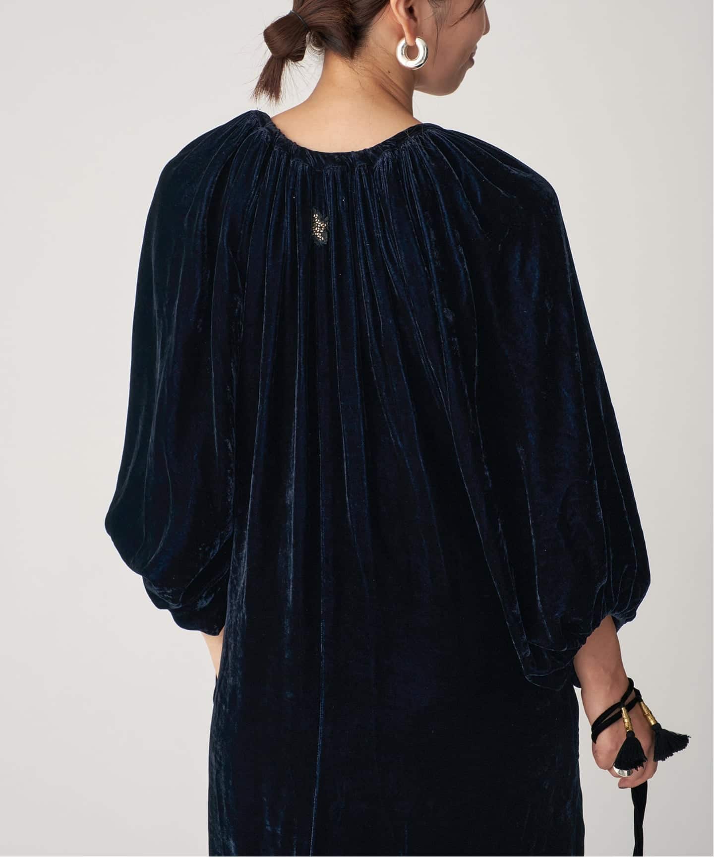 NAOKO OKUSAコラボ BENARAS by CITRUS Velvet star Dress