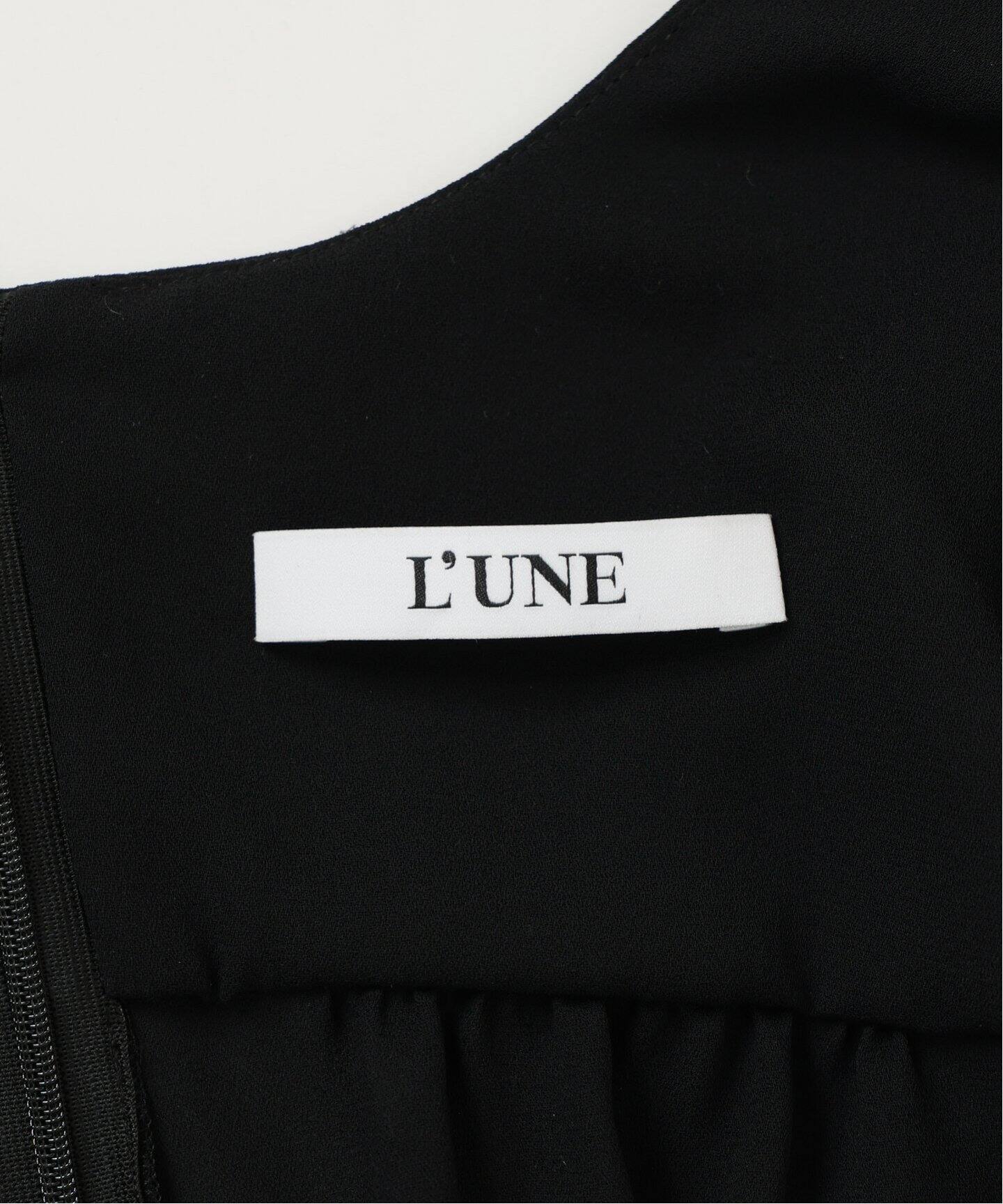 L'UNE（リュンヌ）カシュクールドレス LU252-201（ワンピース