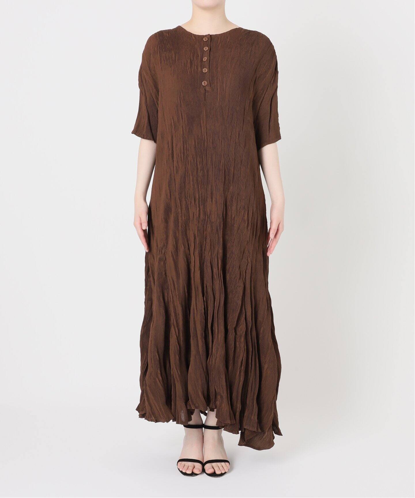 MERI✖️STORY コラボワンピース　完売ブラウン 追加》Gongdid Design ゴンディッドデザイン Maxi Dress