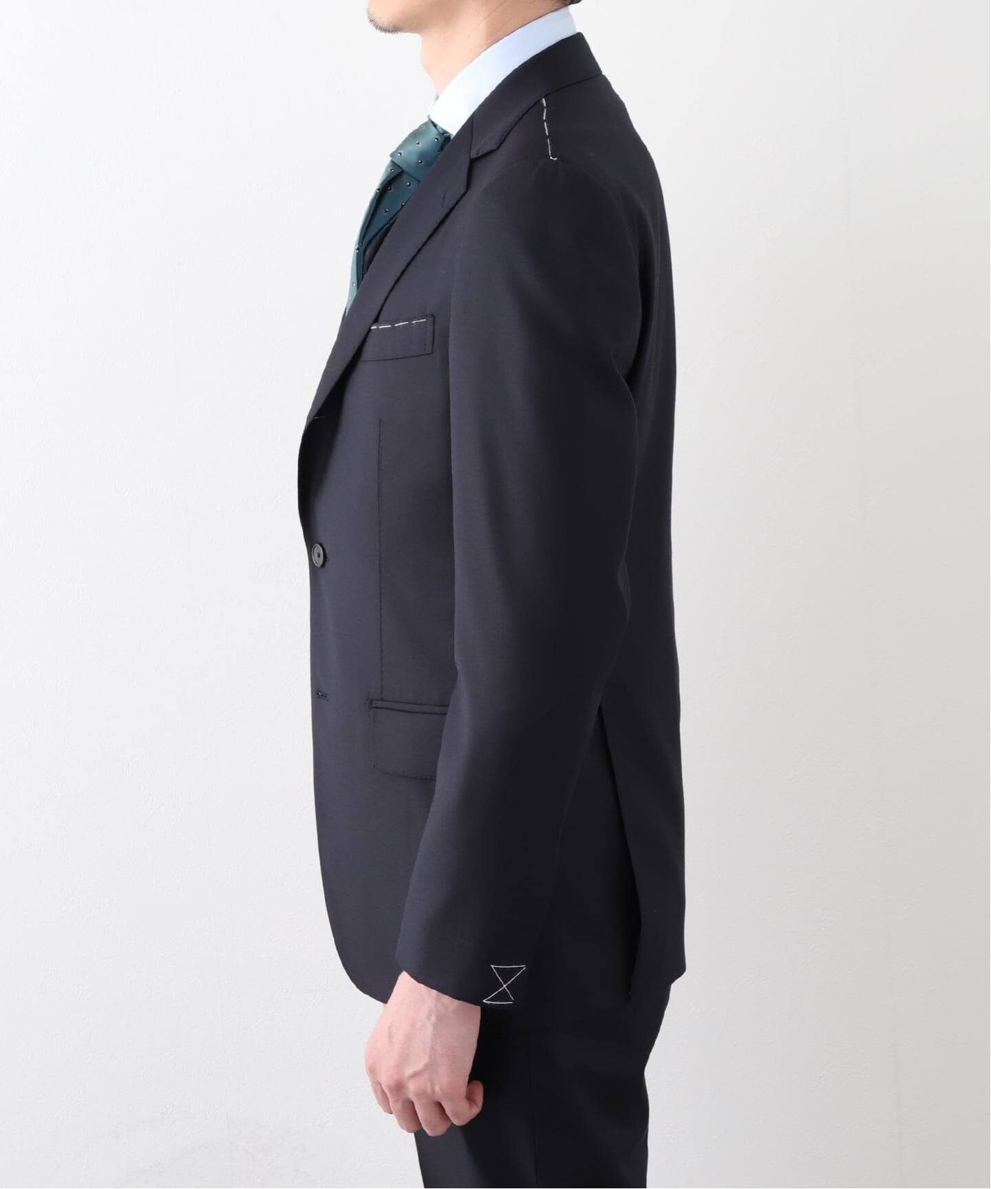 D.OLIVER 3ボタン ロロピアーナ(サージ)（スーツ・セットアップ