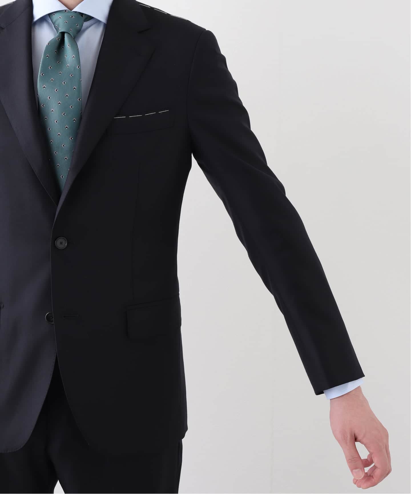 D.OLIVER 3ボタン ロロピアーナ(サージ)（スーツ・セットアップ