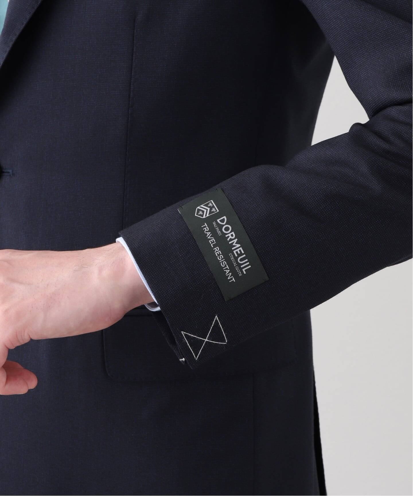 D.OLIVER 3ボタン ピンヘッド (DORMEUIL)（スーツ・セットアップ