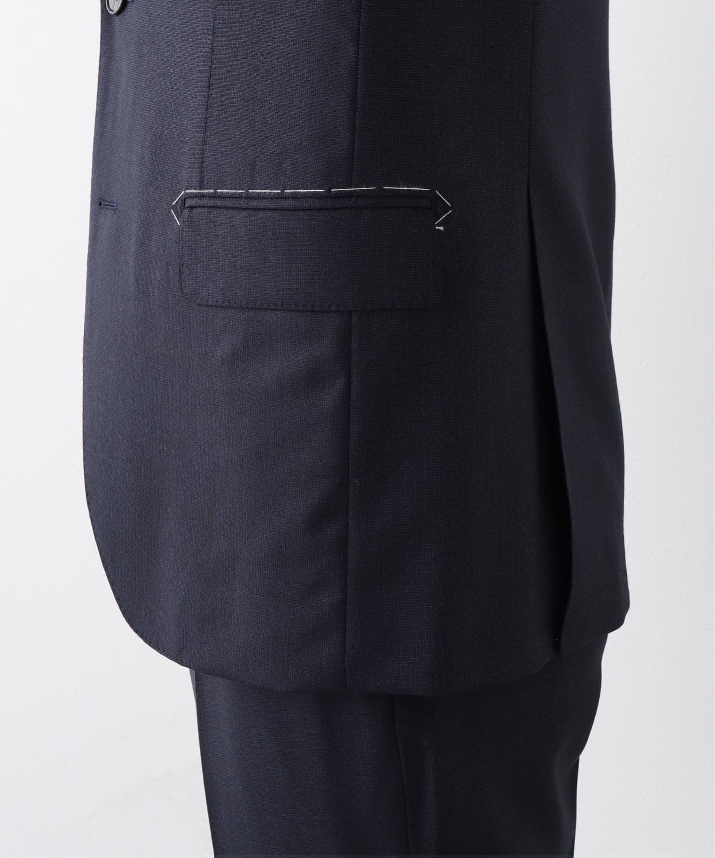 D.OLIVER 3ボタン ピンヘッド (DORMEUIL)（スーツ・セットアップ