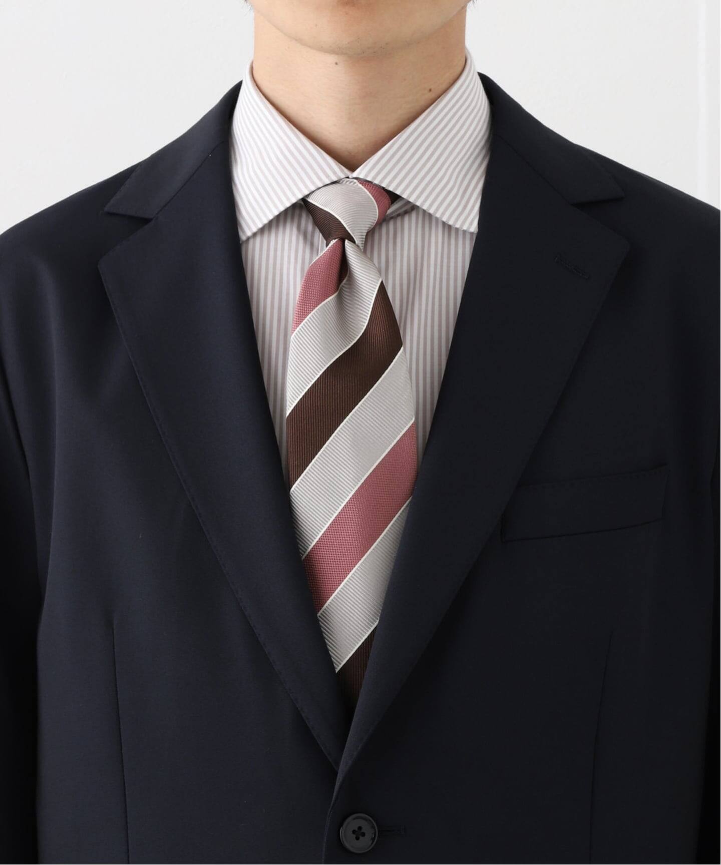 【ネイビー】TRサージ ストレッチ セットアップ(ジャケット&パンツセット) TRサージ ストレッチ セットアップ（ジャケット＆パンツセット