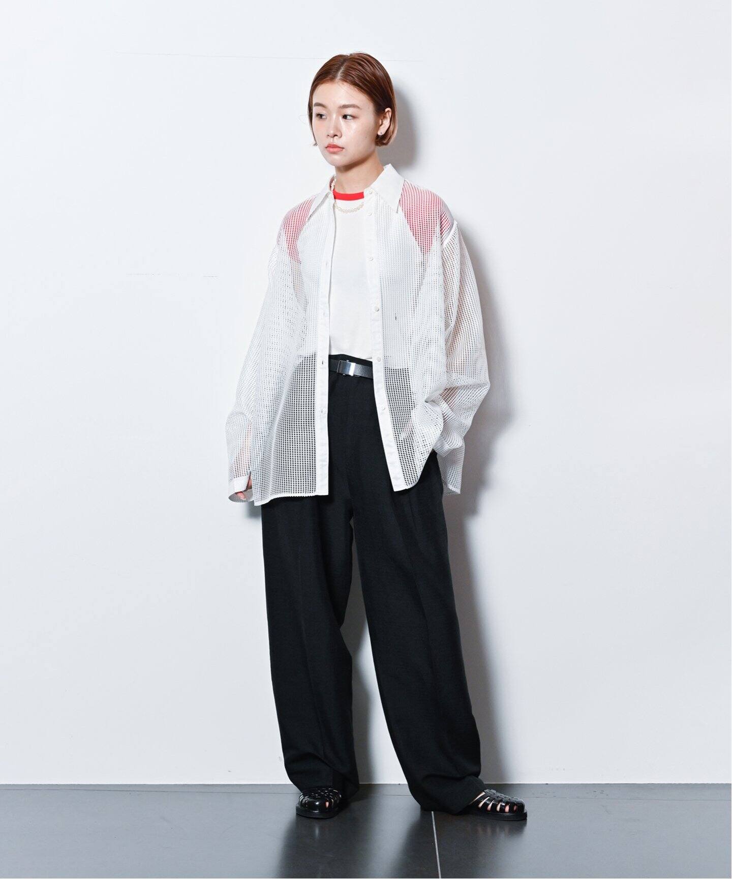 MESH シャツ（シャツ／ブラウス）｜CITYSHOP（シティショップ