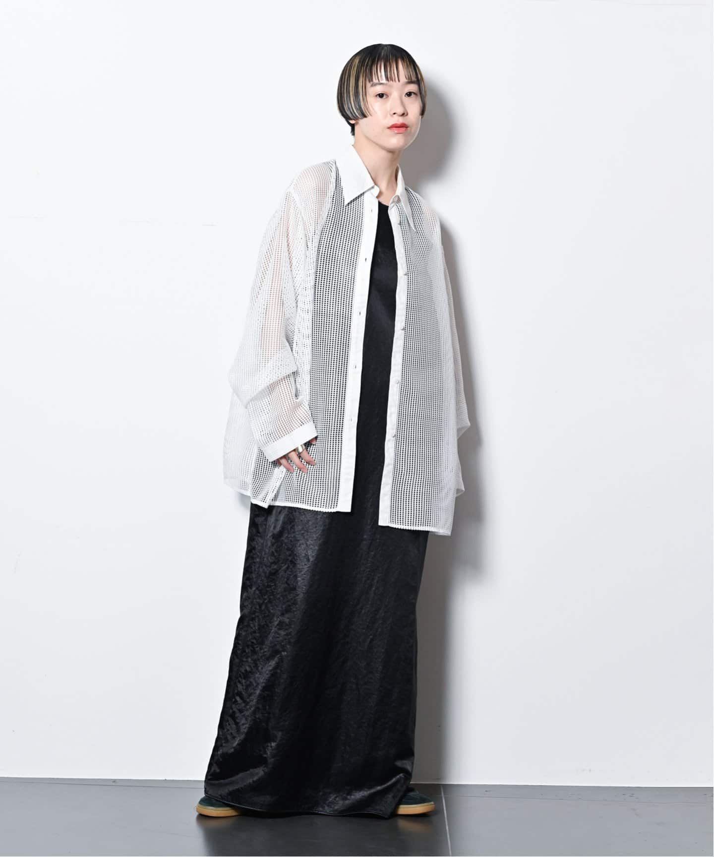 CITY SHOP シティショップ メッシュ ジャガード シャツ シティショップCITYSHOP メッシュジャガードシャツベイクルーズ