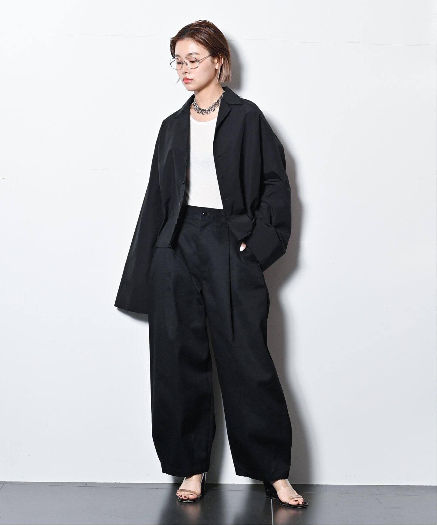OPEN COLLAR C/S シャツ（シャツ／ブラウス）｜CITYSHOP（シティ