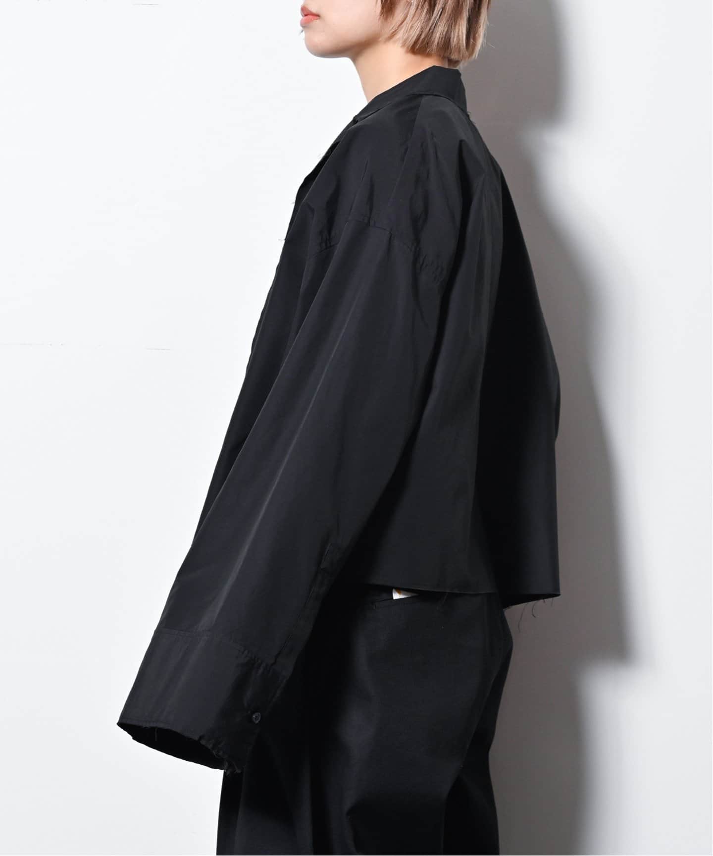 ブラウス シャツ OPEN COLLAR C/S シャツ レディース CITYSHOP ブラウス シャツ OPEN COLLAR C/S レディース