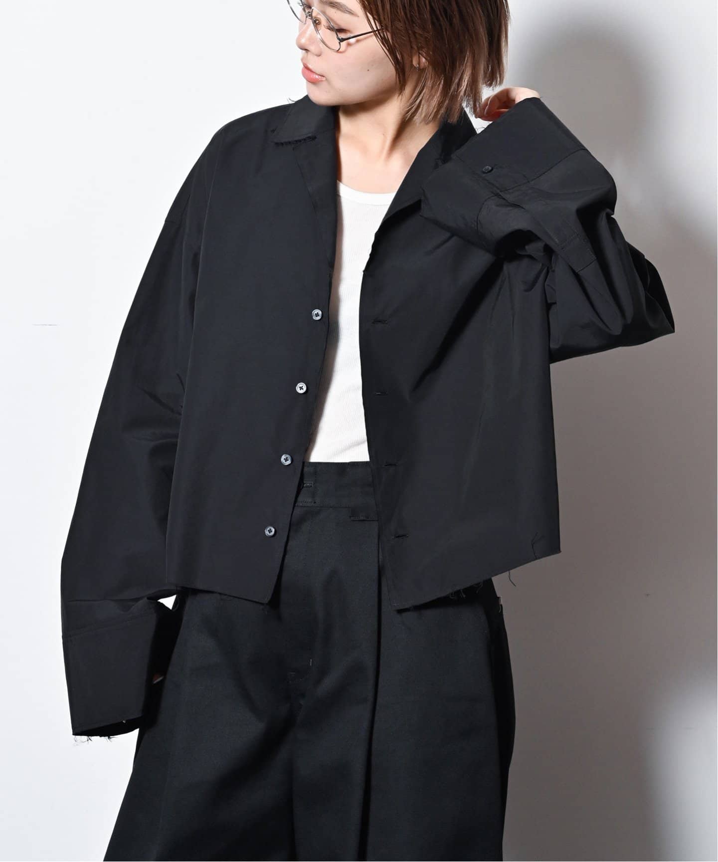 OPEN COLLAR C/S シャツ（シャツ／ブラウス）｜CITYSHOP（シティ