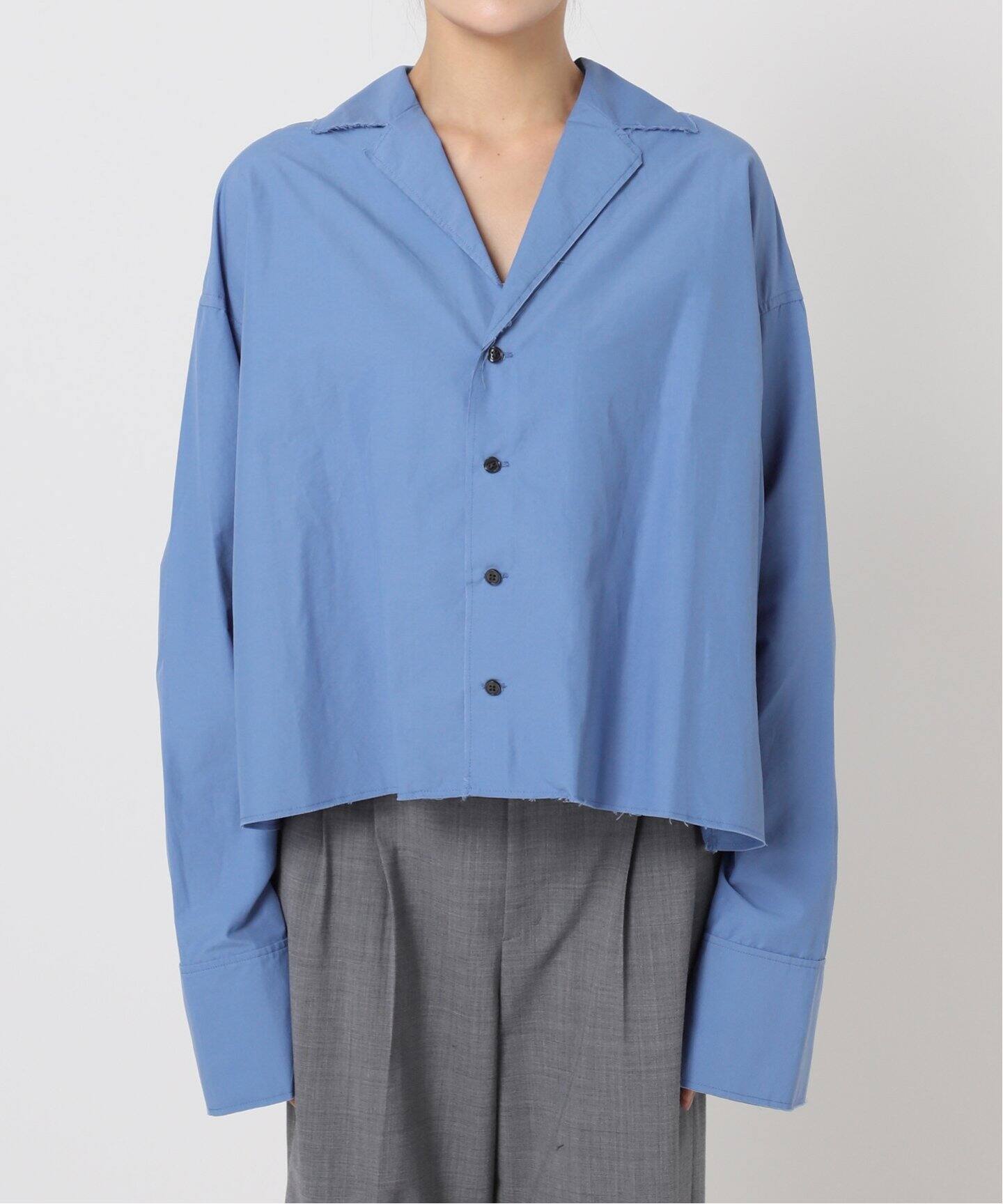 CITYSHOP シティショップ　シャツ OPEN COLLAR C/S シャツ（シャツ／ブラウス）｜CITYSHOP（シティ