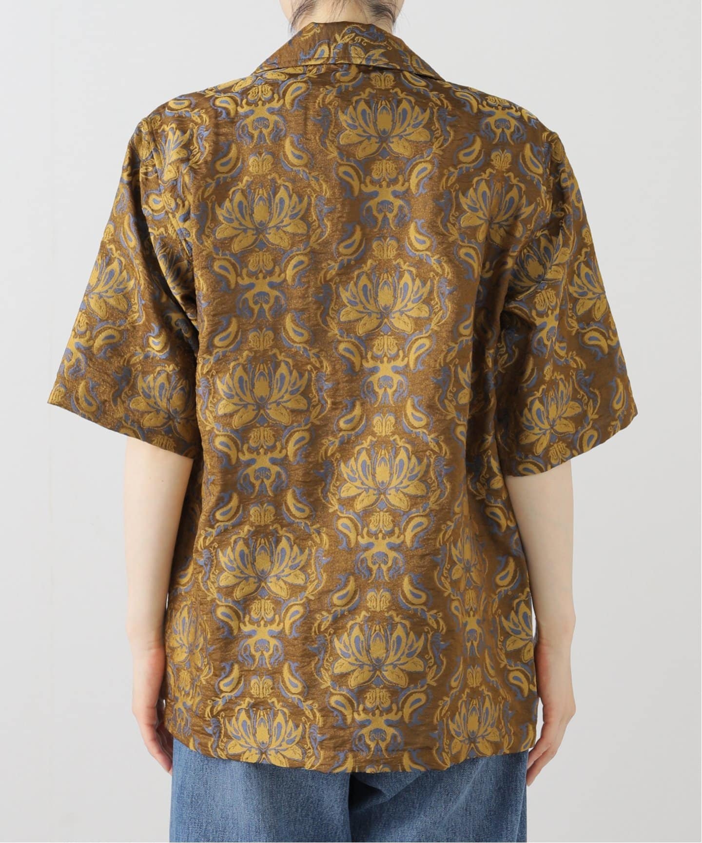 ウェア T-NAKA NEEDLESxKAE TANAKA CABANA SHIRT QV430：シャツ（シャツ
