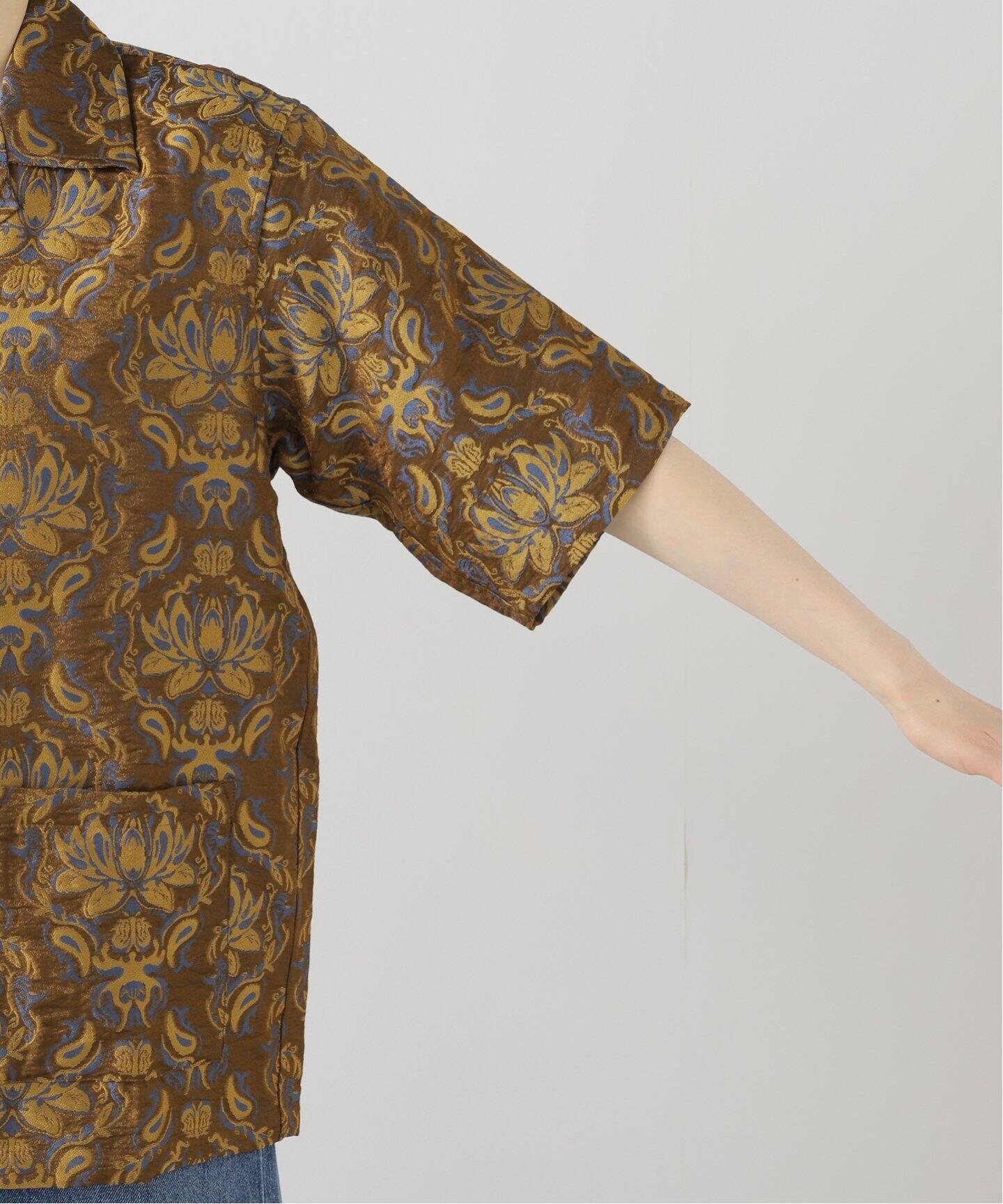 NEEDLESxKAE TANAKA CABANA SHIRT QV430：シャツ（シャツ