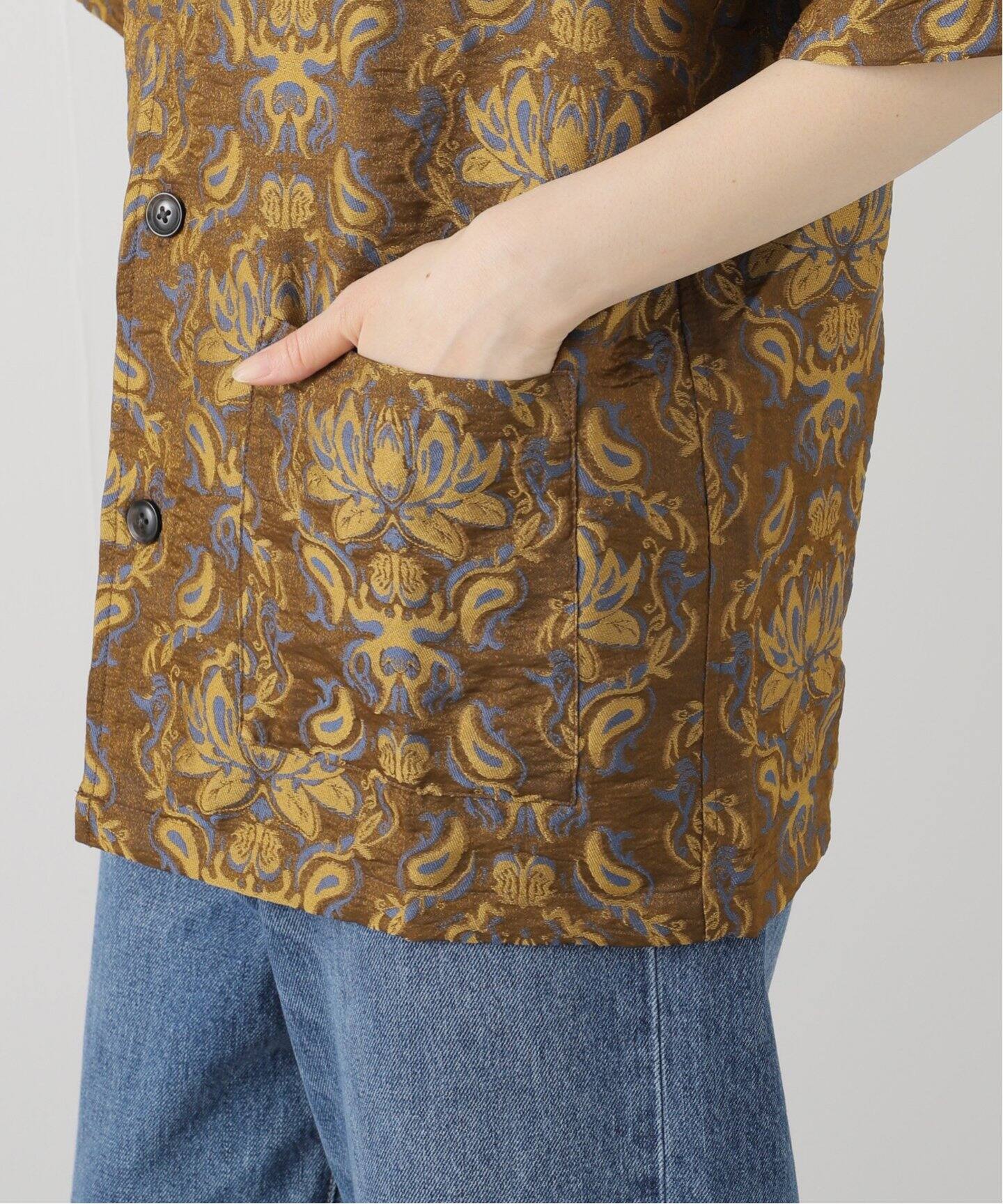 NEEDLESxKAE TANAKA CABANA SHIRT QV430：シャツ（シャツ