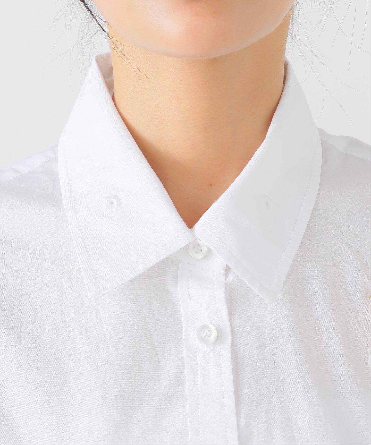 ブラウス シャツ CLINQ*SODA 別注 BIA シャツ「WHITE」 レディース CLINQ*SODA 別注 BIA シャツ[WHITE]（シャツ／ブラウス