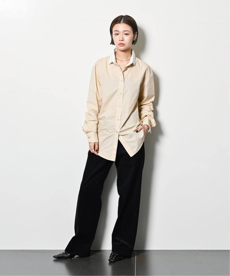 MIRKO BERTOLA 別注 DOUBLE COLLAR SHIRT SH102：シャツ（シャツ 