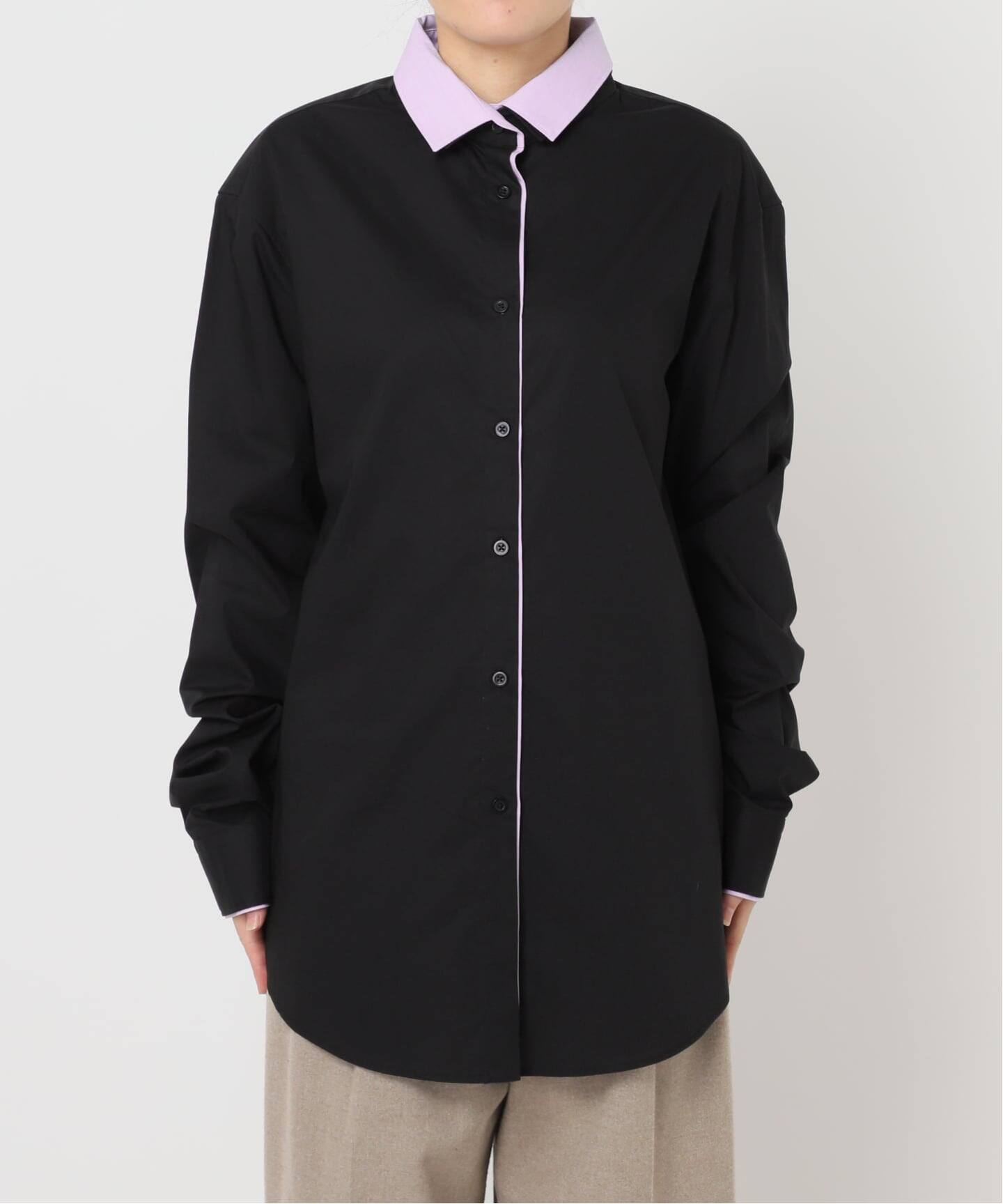 予約》MIRKO BERTOLA 別注 DOUBLE COLLAR SHIRT SH102：シャツ