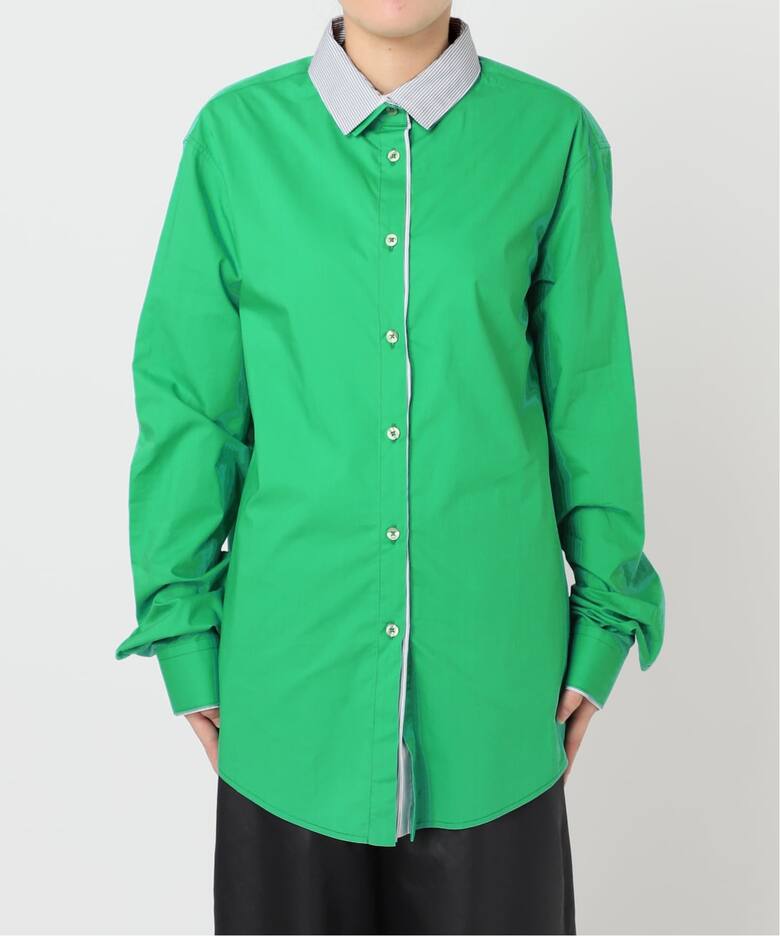 MIRKO BERTOLA 別注 DOUBLE COLLAR SHIRT SH102：シャツ（シャツ 