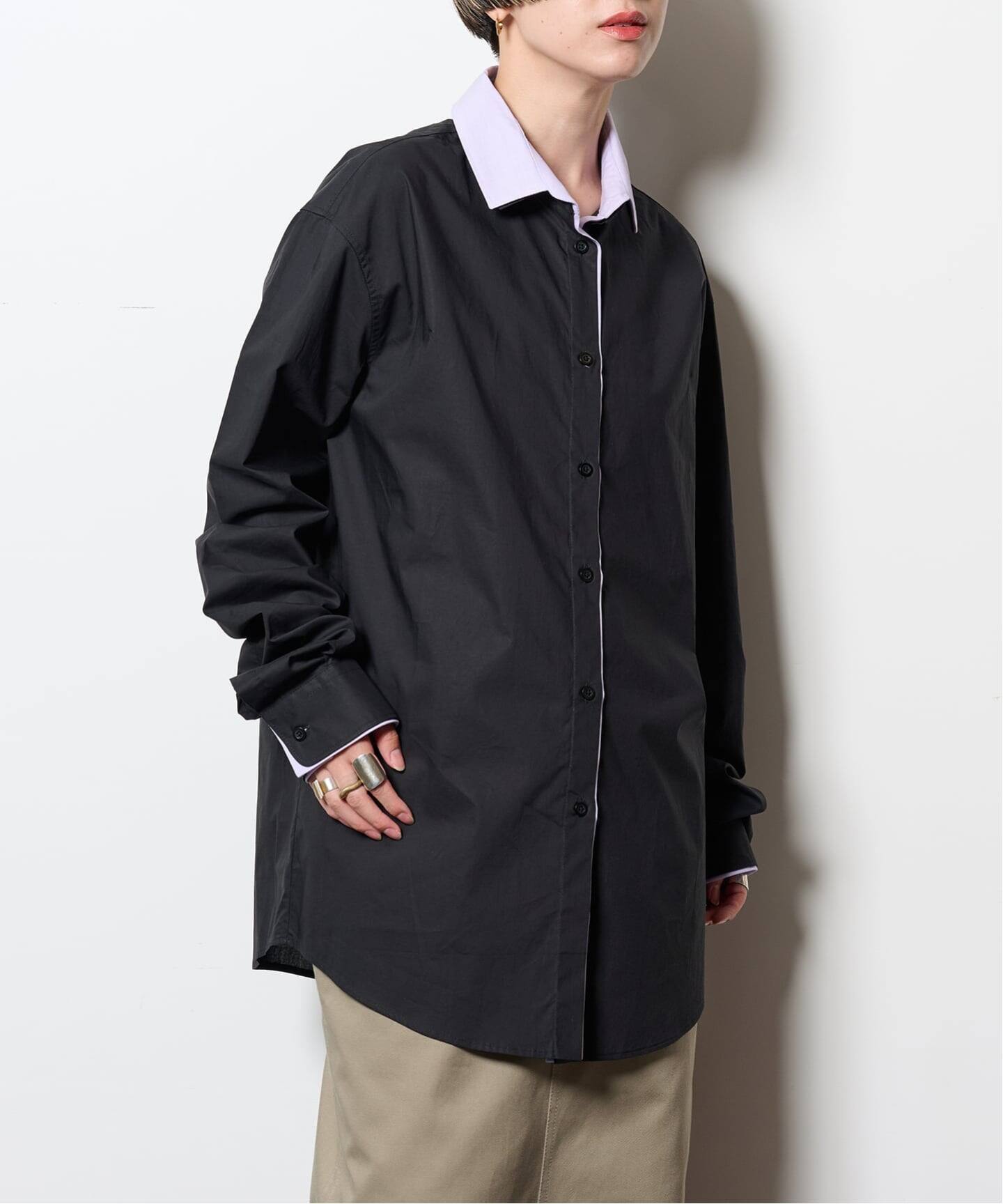 MIRKO BERTOLA 別注 DOUBLE COLLAR SHIRT SH102：シャツ（シャツ 