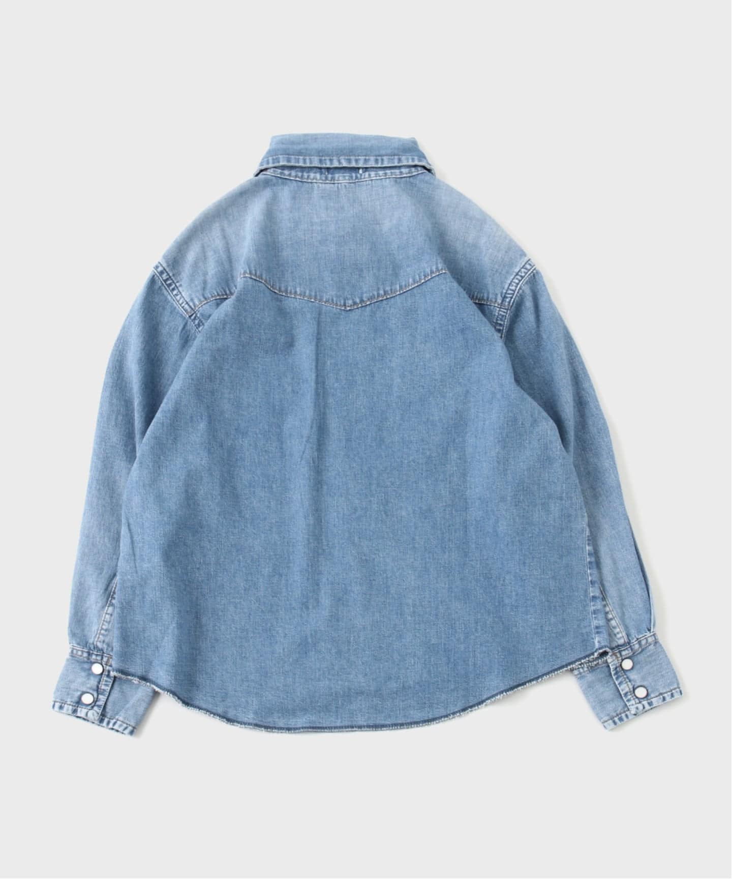 KOOKY ZOO/クーキーズー】 DENIM WESTERN SHIRT：シャツ（シャツ