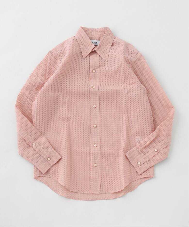 EREVAN/エレヴァン】 CHEMISE EREVAN JACQUARD（シャツ／ブラウス）｜L