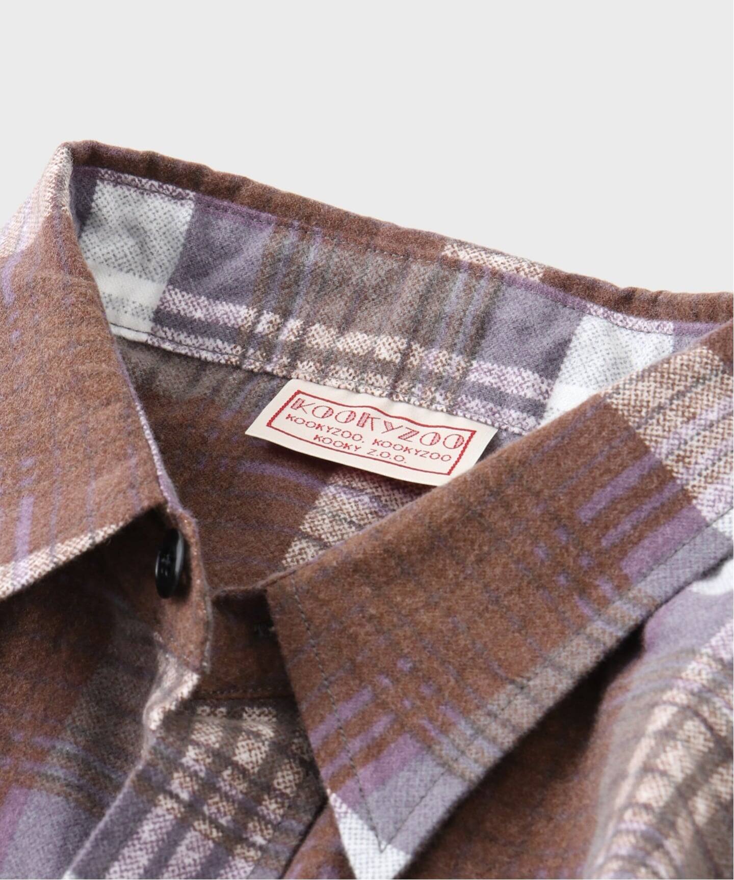KOOKY ZOO/クーキーズー】 EX PRINT NELL SHIRT*COMPASS（シャツ