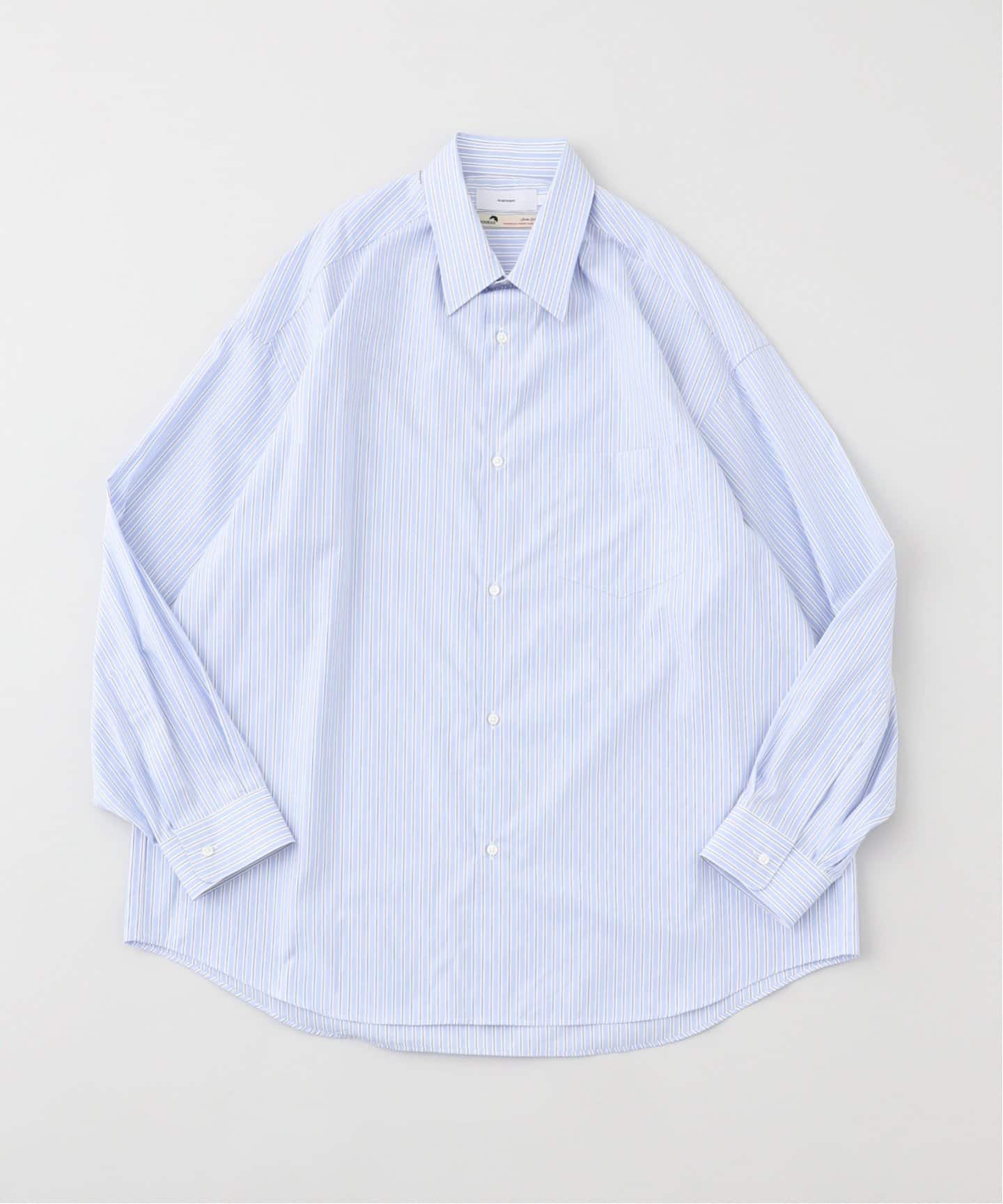 Graphpaper ホワイト 長袖シャツ Graphpaper - グラフペーパー25SS Oxford L/S Oversized B.D