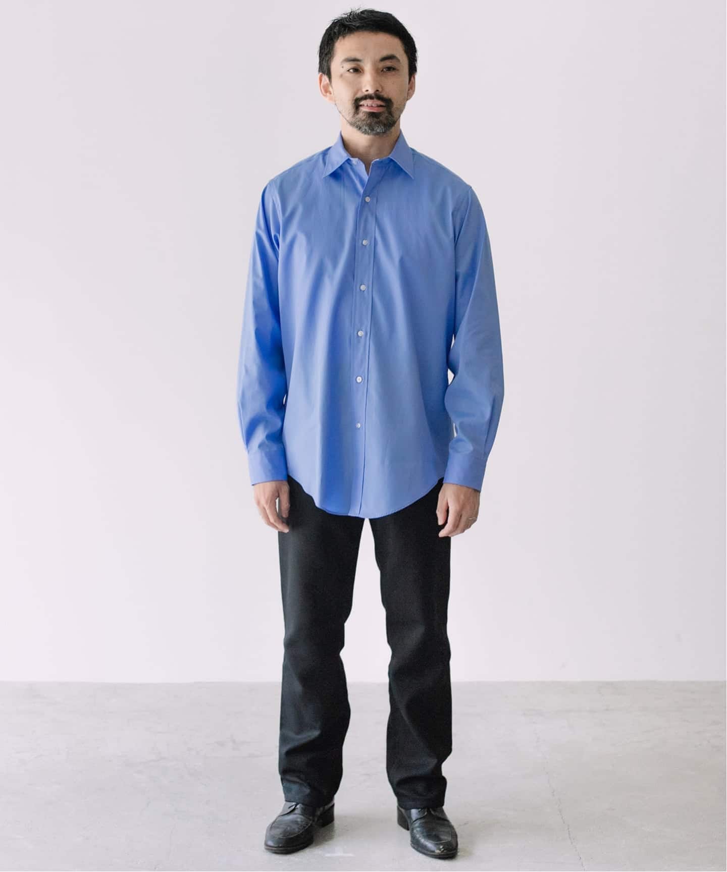 LE エルイー OVER DYE SH シャツ レショップ LE / エルイー】 WIDE RG SH（シャツ／ブラウス）｜L'ECHOPPE