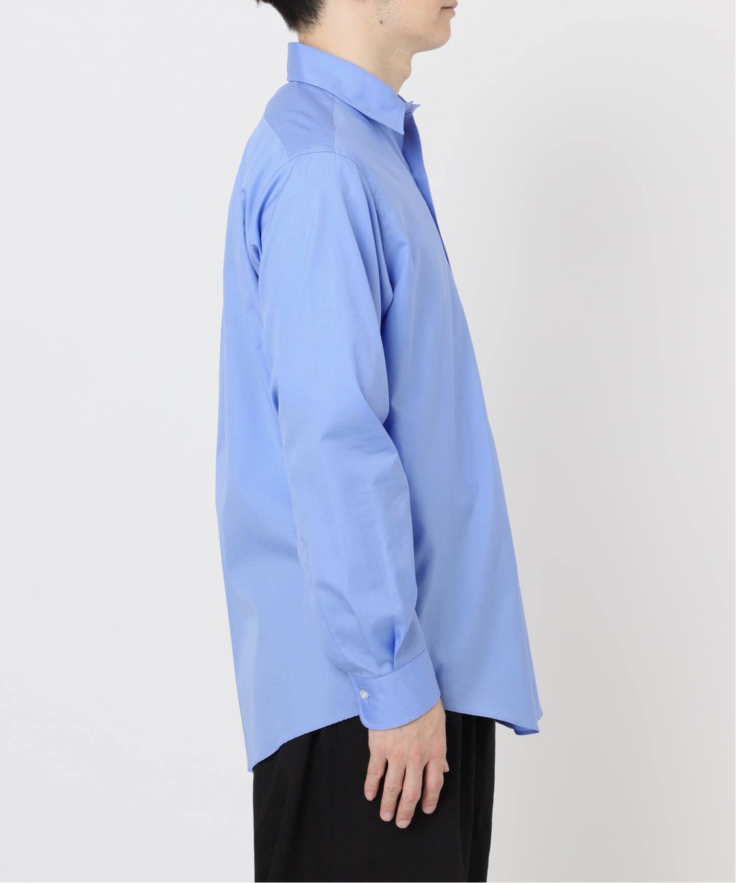 LE エルイー　シャツ　ブルー LE / エルイー】STANDARD レギュラーカラー シャツ（シャツ