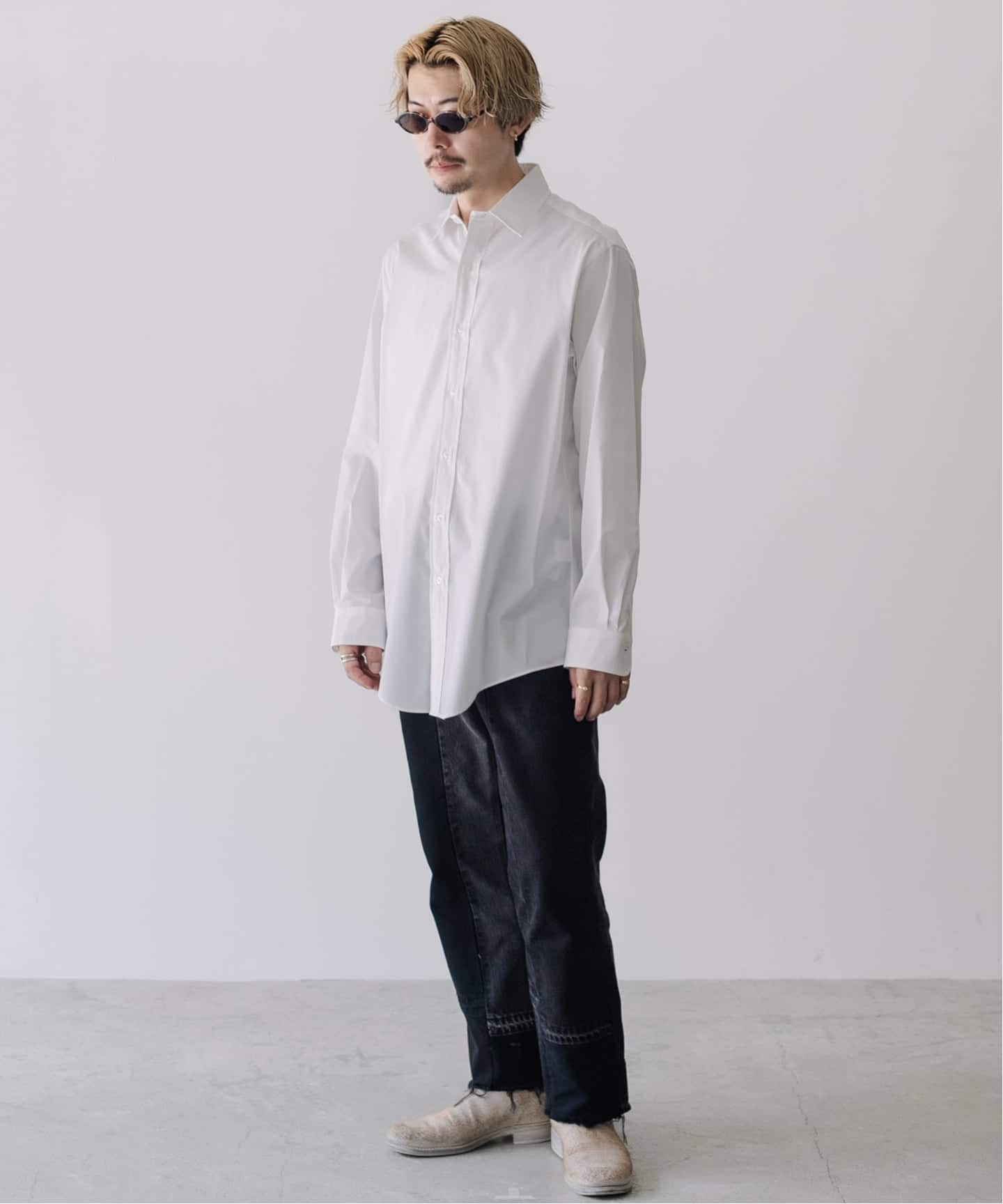 LE / エルイー】 STANDARD RG SH：シャツ（シャツ／ブラウス）｜L