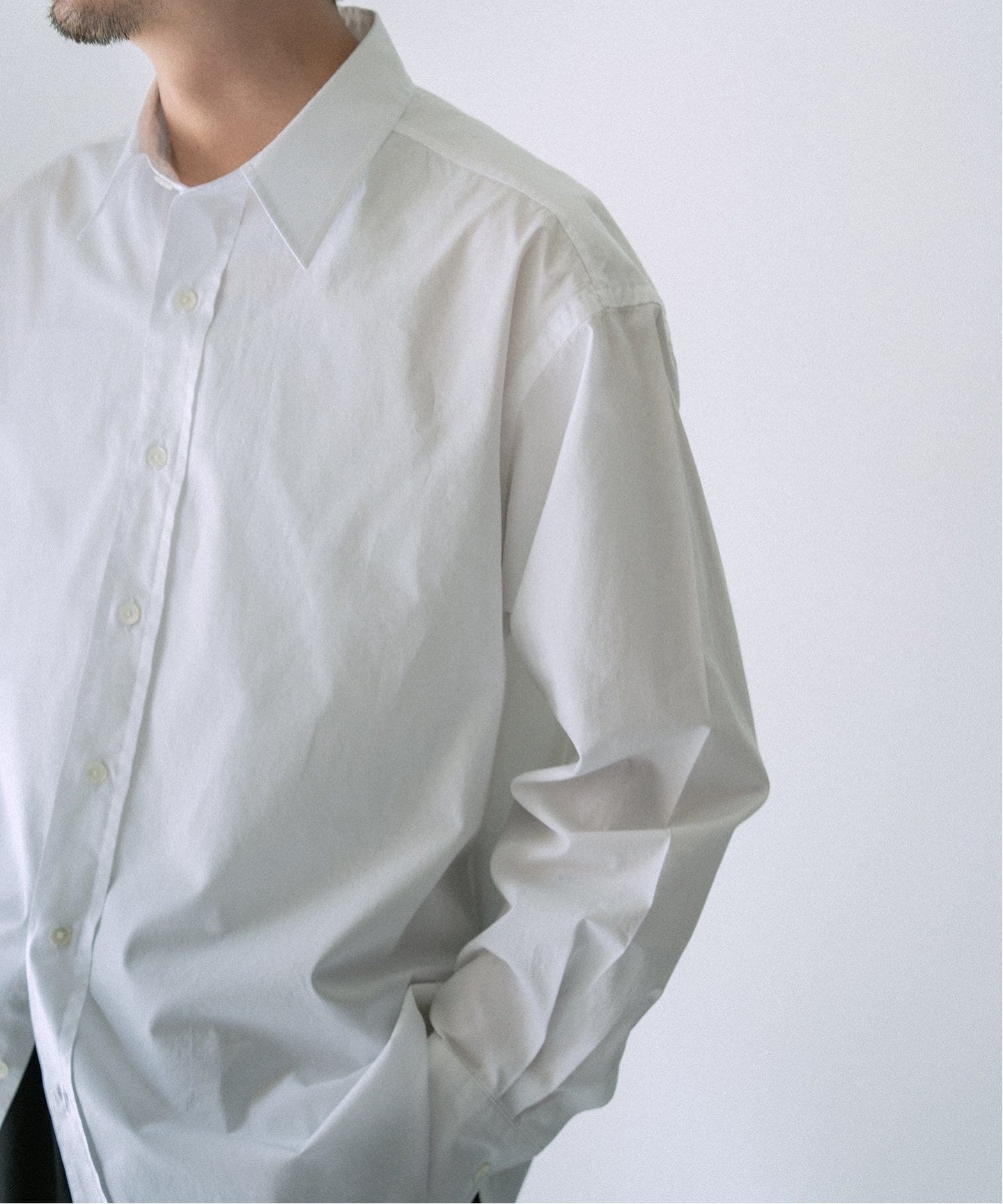 美品　25ss レショップ　オーバーダイシャツ　ブラック　3 美品 25ss レショップ オーバーダイシャツ ブラック 3