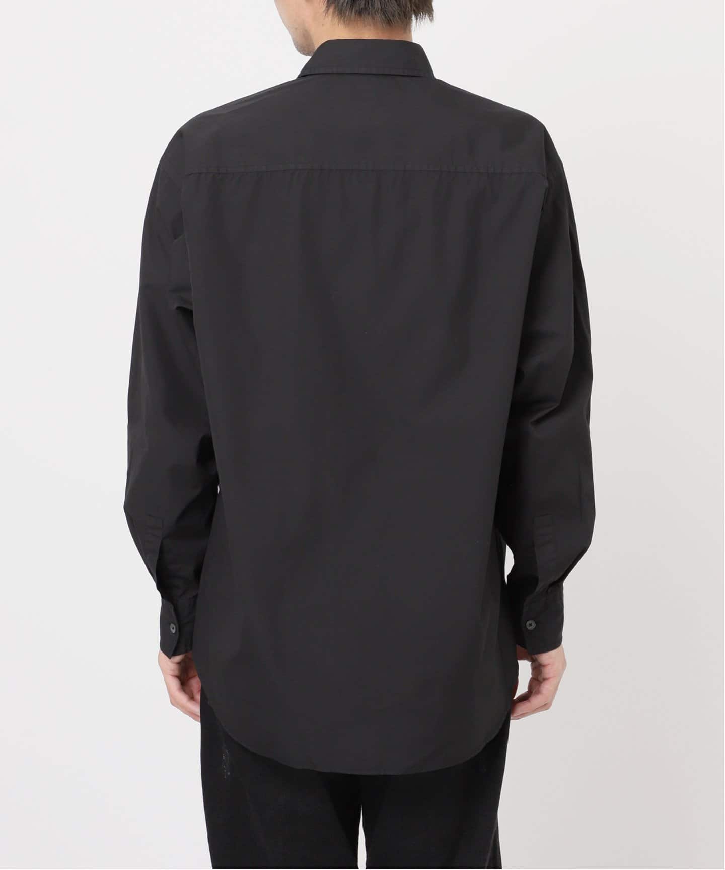 美品　25ss レショップ　オーバーダイシャツ　ブラック　3 美品 25ss レショップ オーバーダイシャツ ブラック 3