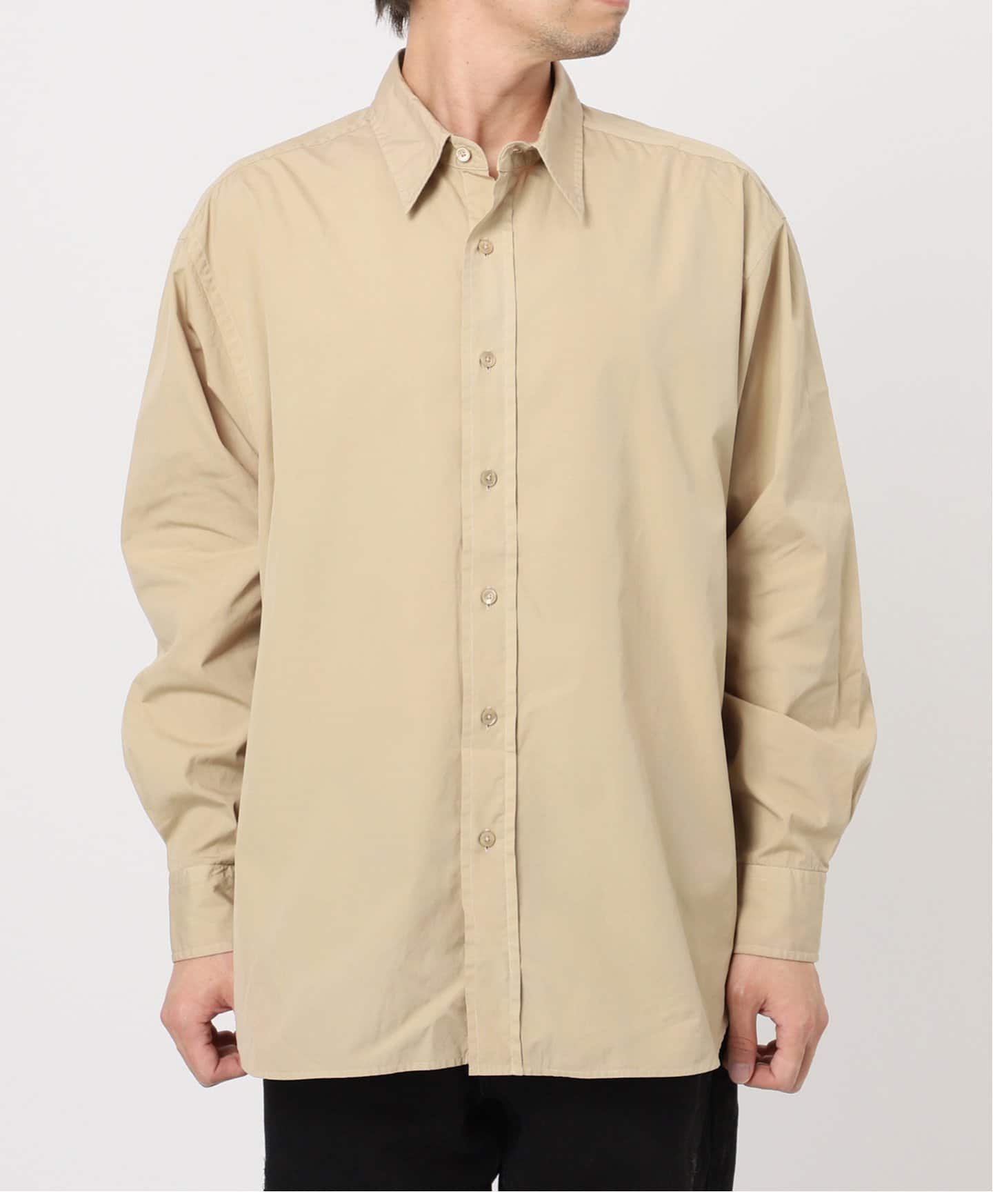 LE エルイー OVER DYE SH シャツ レショップ LE OVER DYE SH（シャツ／ブラウス）｜L'ECHOPPE（レショップ