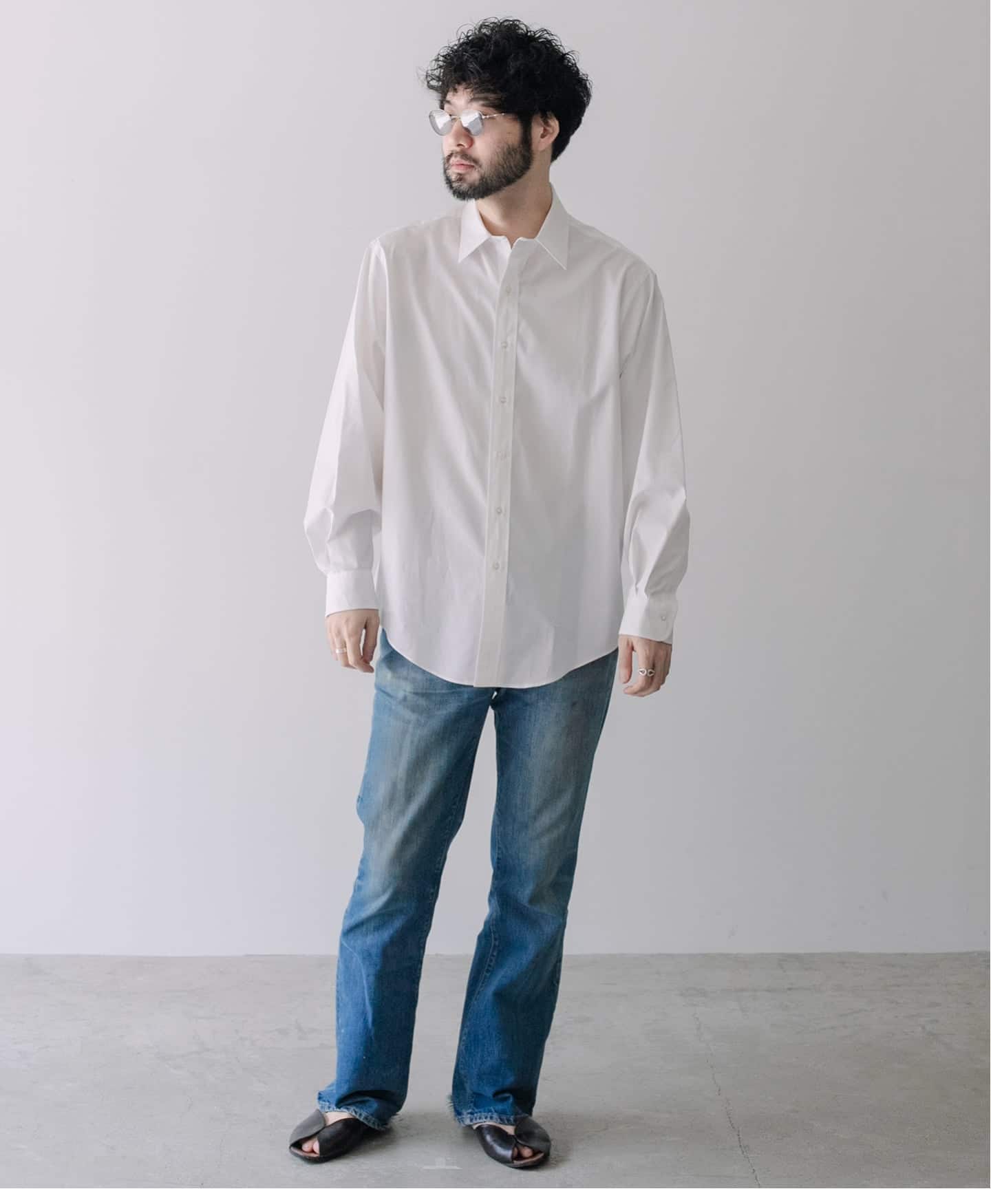 LE / エルイー】 WIDE RG SH（シャツ／ブラウス）｜L'ECHOPPE（レ