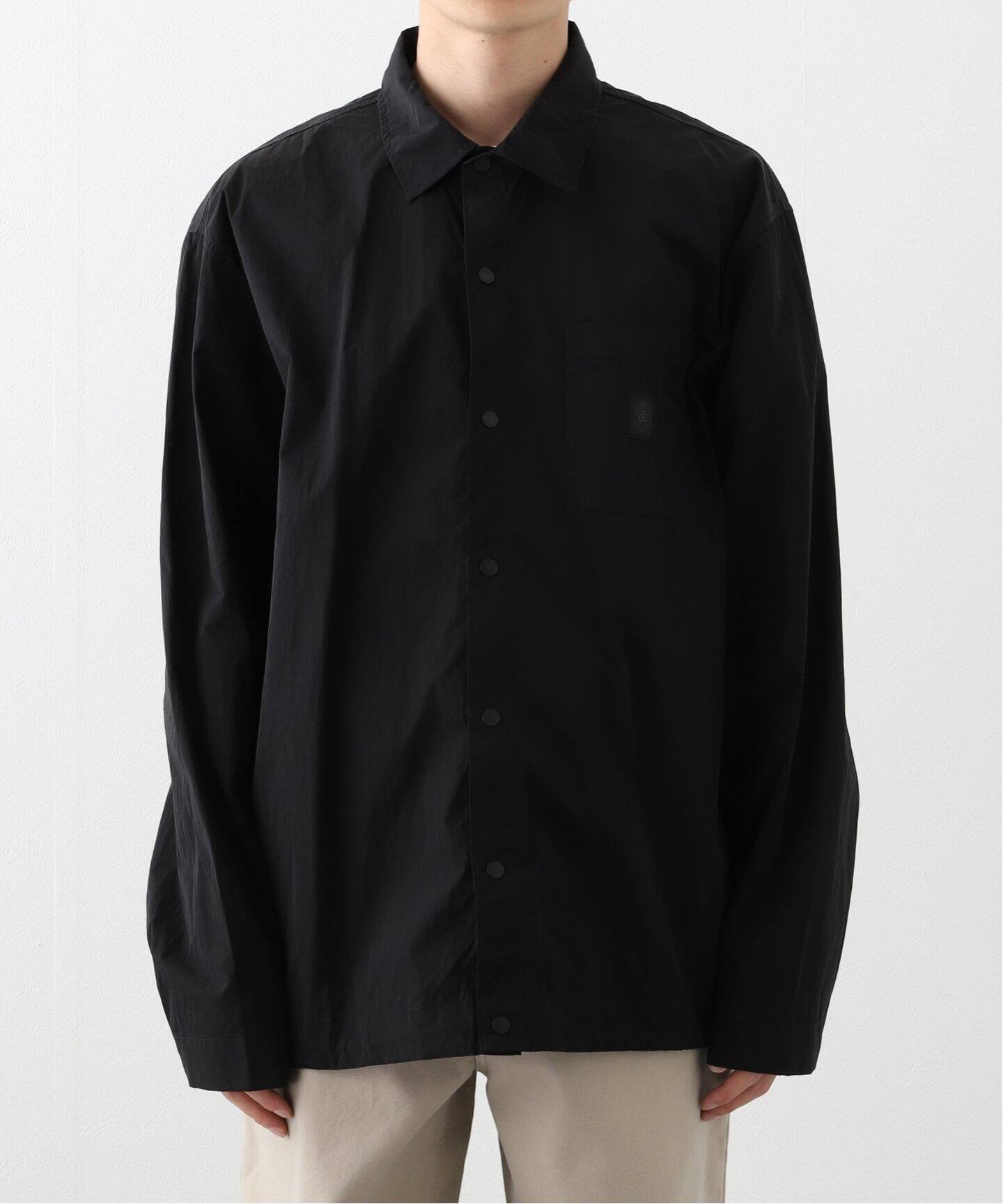 CRINKLE NYLON UNIFORM STANDARD OVERSHIRT（シャツ／ブラウス