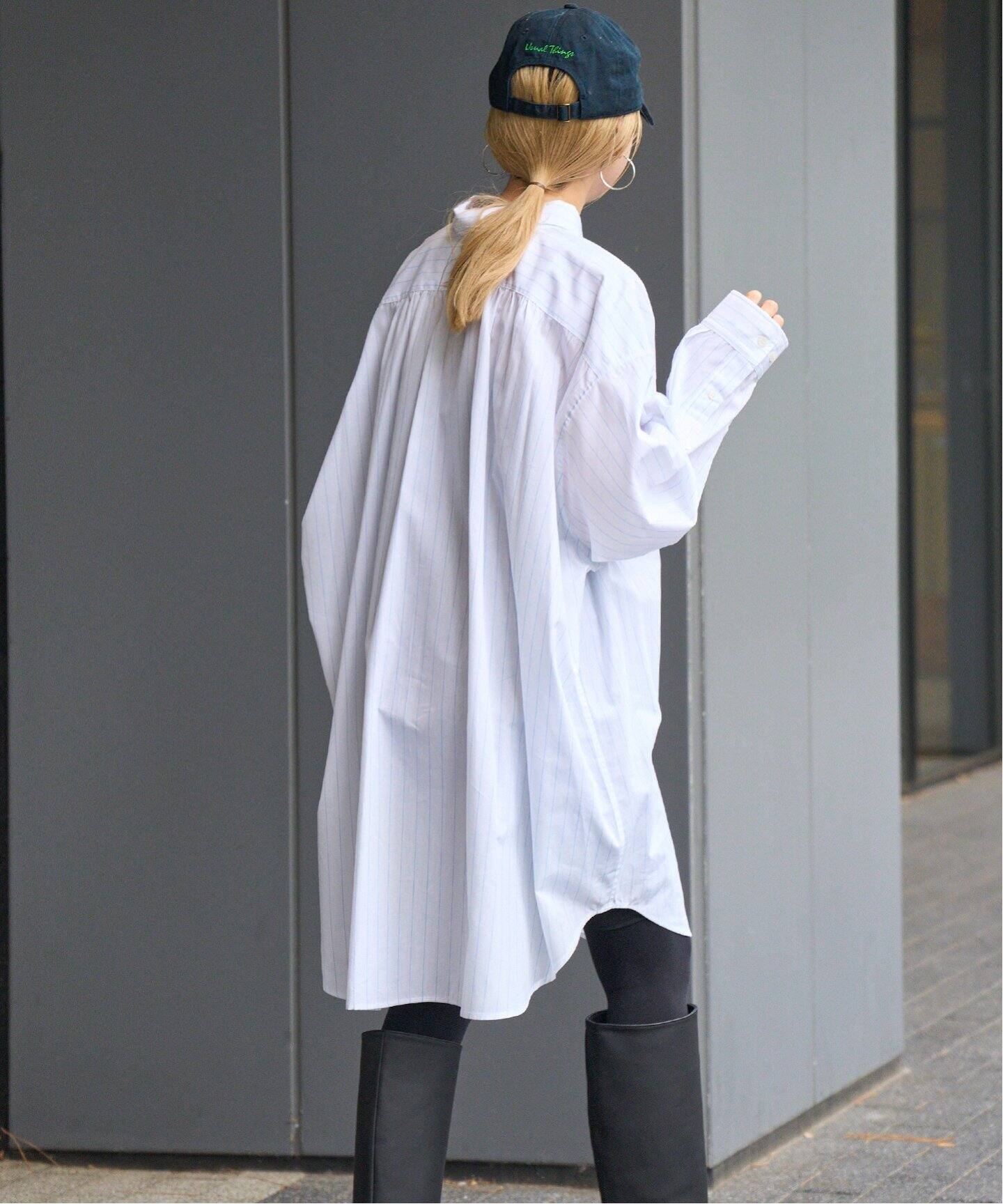 追加 ストライプチュニックシャツ（シャツ／ブラウス）｜OUTDOOR 