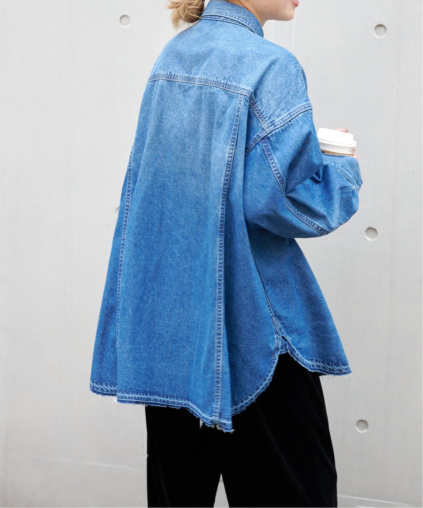 OUTDOORPRODUCTSU ULTデニムワーカーシャツ ULTデニムワーカーシャツ（シャツ／ブラウス）｜OUTDOOR