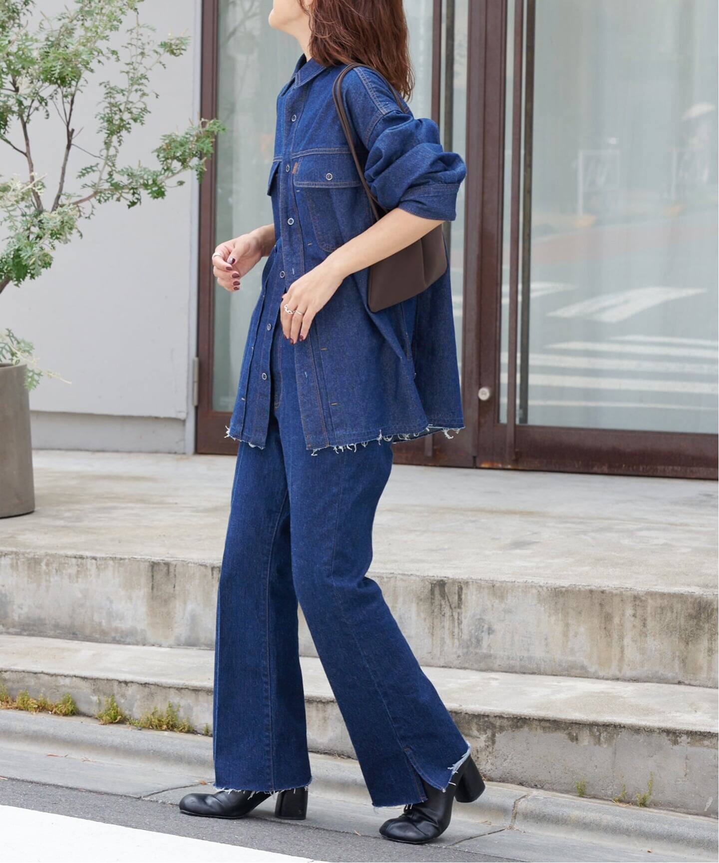 ≪追加2 予約≫ULTデニムワーカーシャツ（シャツ／ブラウス）｜OUTDOOR