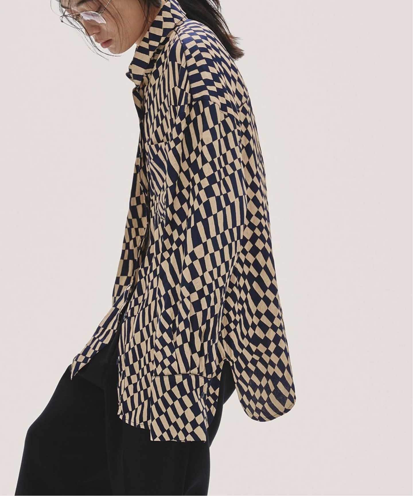 トップス todayful geometric over shirt TODAYFUL(トゥデイフル) / Life's online store（ライフズ