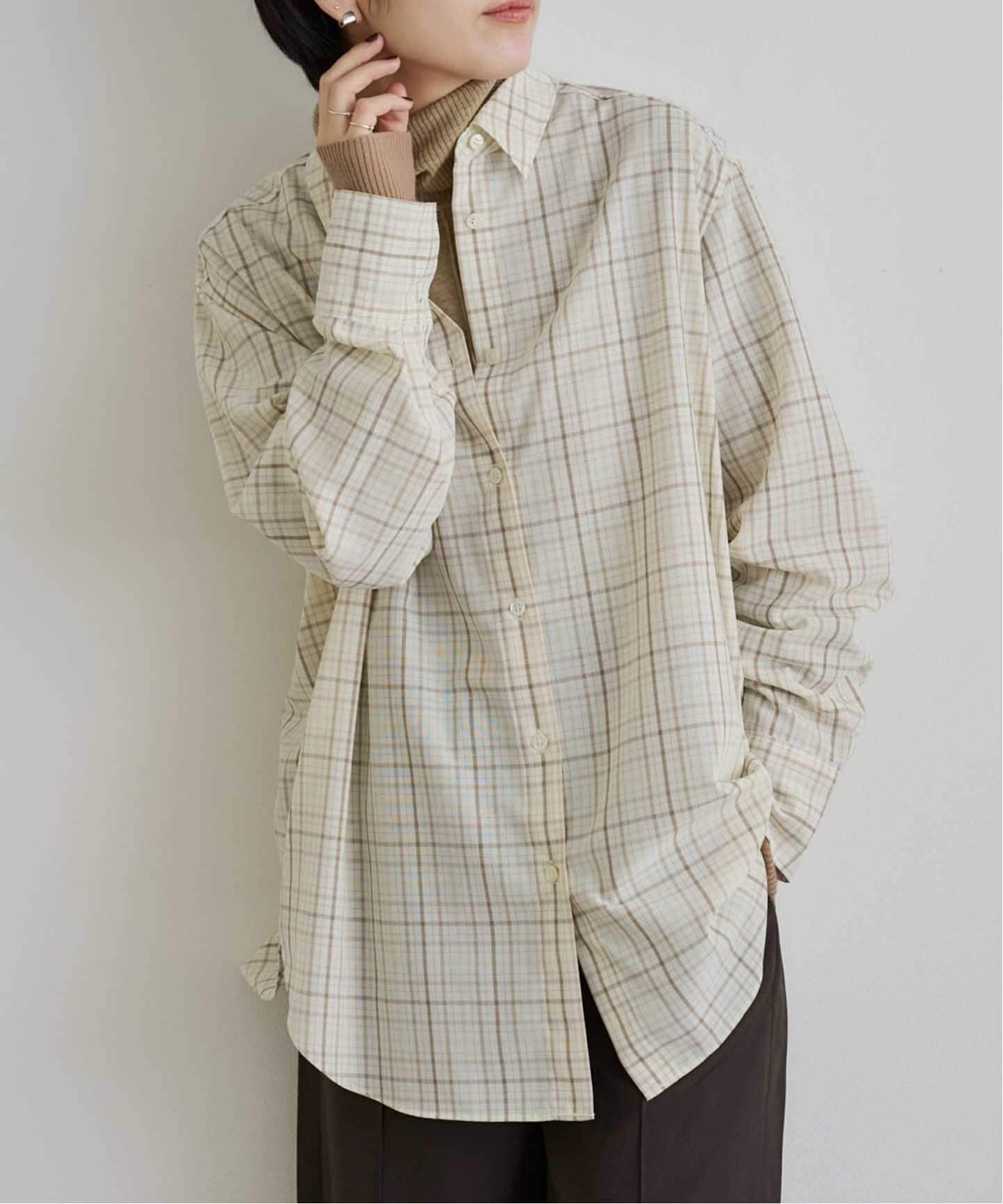 ETRE TOKYO オリジナルマルチチェックシャツ 新品 ETRE TOKYO オリジナルマルチチェックシャツ（シャツ／ブラウス