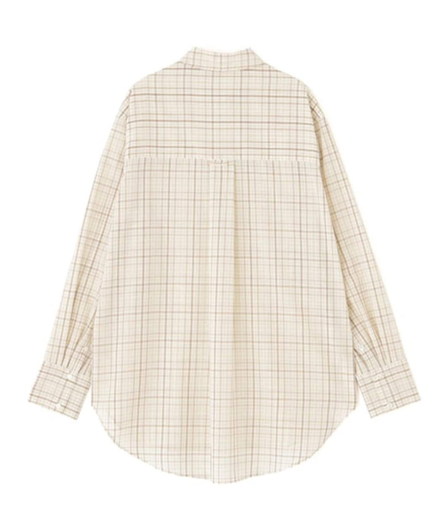 ETRE TOKYO オリジナルマルチチェックシャツ 新品 オリジナルマルチチェックシャツ(F BEIGE): トップス │ ETRE