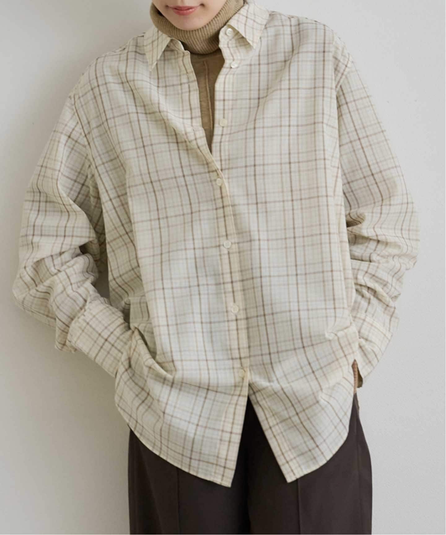 ETRE TOKYO オリジナルマルチチェックシャツ（シャツ／ブラウス