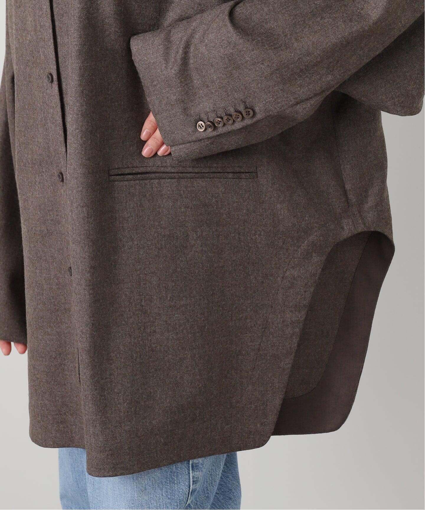 ETRE TOKYO ハイカウントフラノオーバーサイズシャツ（シャツ