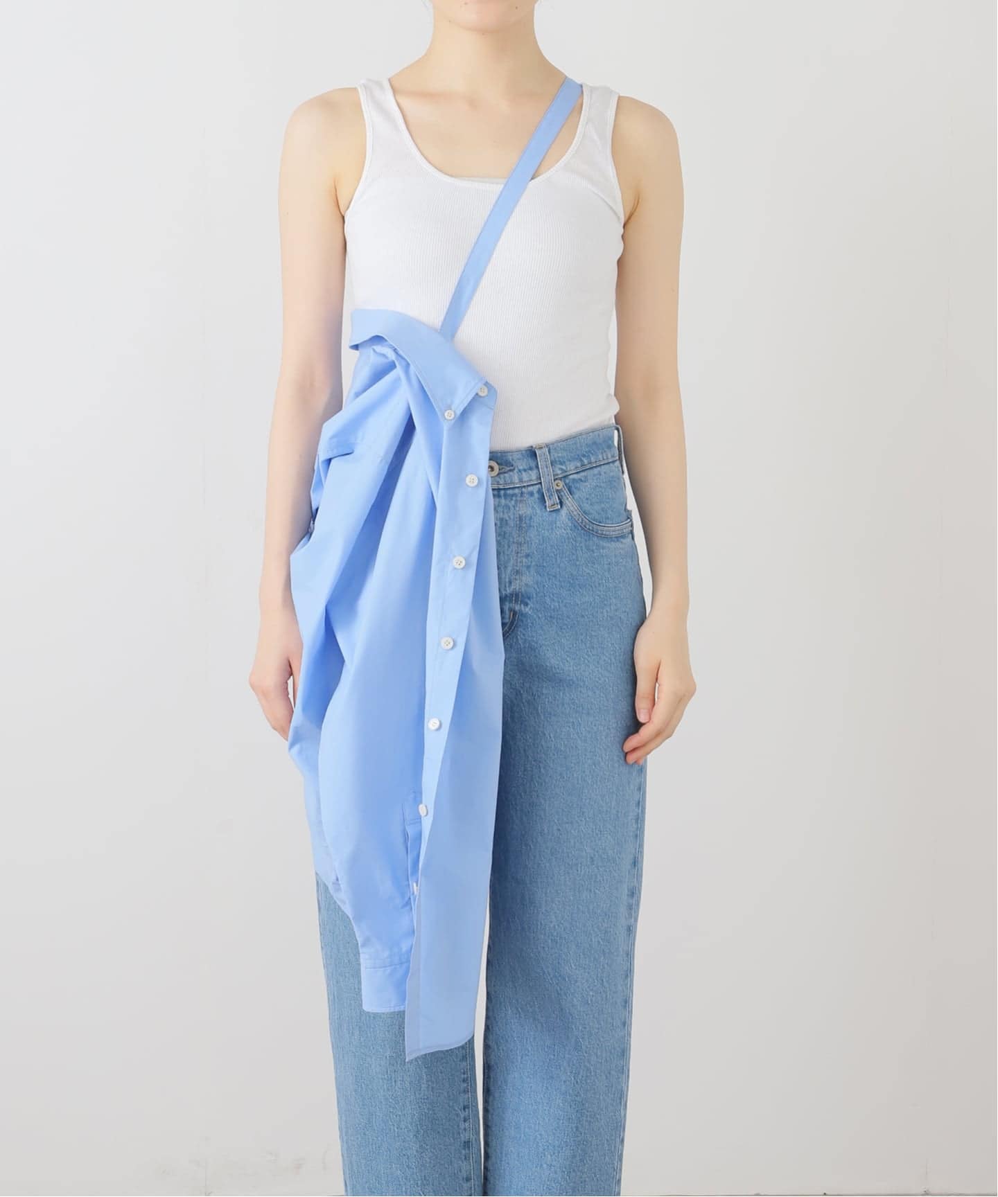 CLANE LOGO BUTTON-DOWN BASIC SHIRTS（シャツ／ブラウス