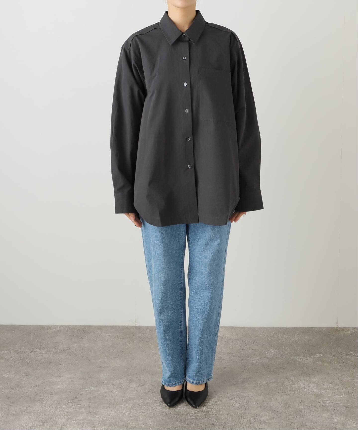 アンヌーク anuke ライトブルー Highcount Over Shirts Highcount Over