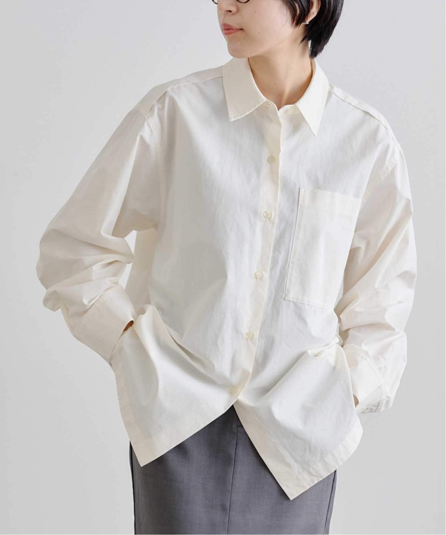 anuke Highcount Over Shirts（シャツ／ブラウス）｜BOICE FROM