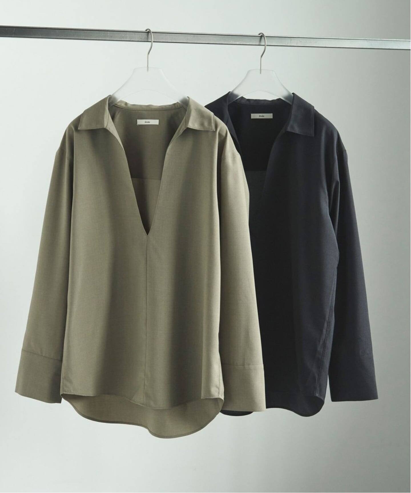 【anuke】Deep Skipper Shirts anuke Deep Skipper Shirts（シャツ／ブラウス）｜BOICE FROM