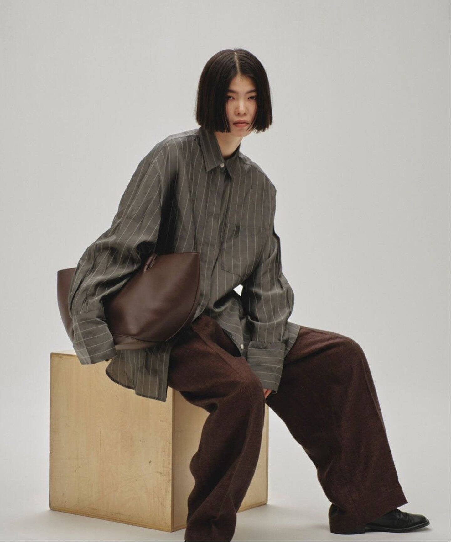 TODAYFUL Stripe Silky Shirts（シャツ／ブラウス）｜BOICE FROM  