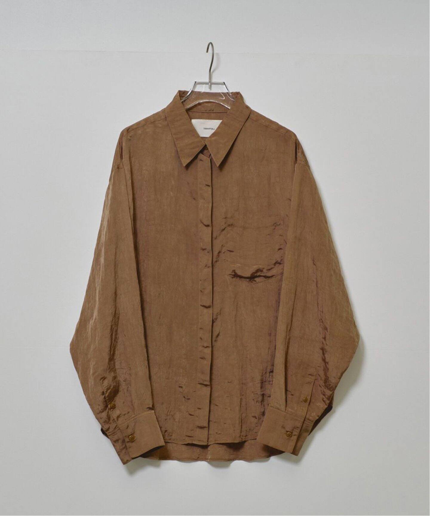 todayful Crape Satin Shirts エクリュ TODAYFUL】Crape Satin Shirts ※納期3/中～4/中 | selec